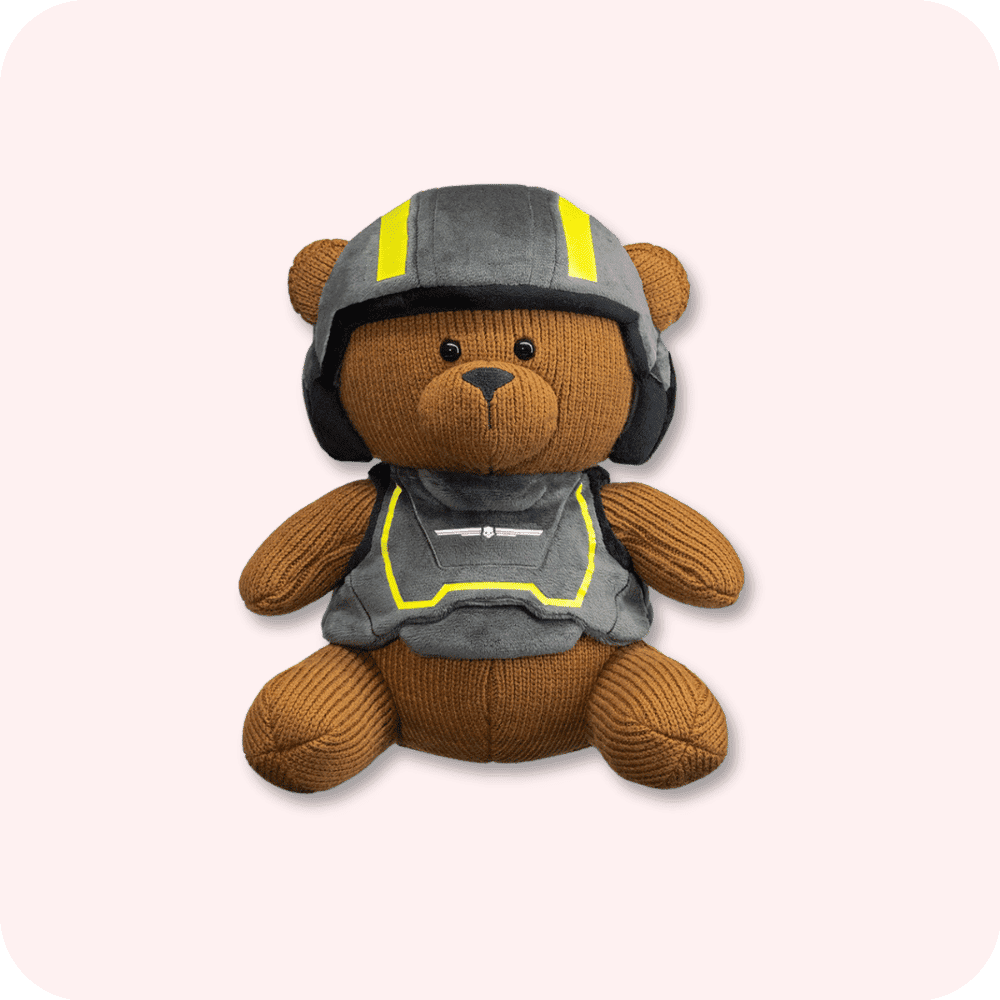 Helldivers 2 Super Merch Private Teddy Bear Plush Helldivers 2 Super Merch Private Teddy Bear Plush